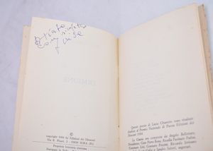 CHIARETTO, Luisa. ERMIONE. 1984  - Asta Libri antichi, rarit bibliografiche e prime edizioni del '900 - Associazione Nazionale - Case d'Asta italiane