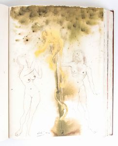 Biblia Sacra vulgatae editionis imaginibus Salvatoris Dalì.z Sumptibus ex typis Rizzoli editoris Mediolani A.D. 1967.  - Asta Libri antichi, rarit bibliografiche e prime edizioni del '900 - Associazione Nazionale - Case d'Asta italiane