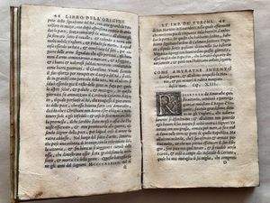 DIAZ TANCO DE FREGENAL, VASCO. Libro dell' origine, et successione dell' imperio de Turchi. Nuovamente tradotto dalla lingua spagnuola nella italiana per il Signor Alfonso di Ulloa. Venice, Gabriel Giolito, 1558.  - Asta Libri antichi, rarit bibliografiche e prime edizioni del '900 - Associazione Nazionale - Case d'Asta italiane