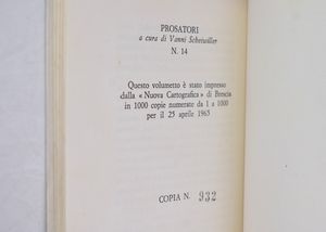 ORENGO, Renata. DIARIO DEL CEGLIOLO. CRONACA DELLA GUERRA IN COMUNE TOSCANO: GIUGNO-LUGLIO 1944. 1965.  - Asta Libri antichi, rarit bibliografiche e prime edizioni del '900 - Associazione Nazionale - Case d'Asta italiane