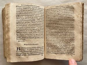 FRANCO, NICCOLÒ (1515-1570). De le lettere di Nicolo' Franco, scritte à prencipi, signori, & ad altri personaggi, e suoi amici, libri tre; ne le quali si scuopre l'arte del polito, e del terso scrivere. In Venetia: appresso Giorgio Valentino, 1615.  - Asta Libri antichi, rarit bibliografiche e prime edizioni del '900 - Associazione Nazionale - Case d'Asta italiane