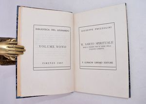 PREZZOLINI, Giuseppe. IL SARTO SPIRITUALE. MODE E FIGURINI PER LE ANIME DELLA STAGIONE CORRENTE. 1907.  - Asta Libri antichi, rarit bibliografiche e prime edizioni del '900 - Associazione Nazionale - Case d'Asta italiane