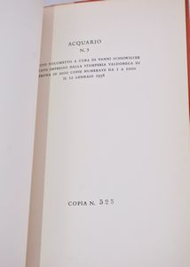 SBARBARO, Camillo. PRIMIZIE. 1958.  - Asta Libri antichi, rarit bibliografiche e prime edizioni del '900 - Associazione Nazionale - Case d'Asta italiane