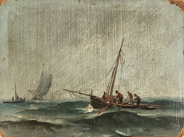 Giulio Lehmann : Marina  - Asta Petits-Matres / Arte Figurativa tra XIX e XX Secolo - Parte 1 - Associazione Nazionale - Case d'Asta italiane