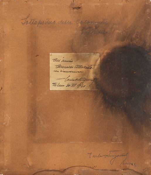 Carlo Ostrogovich : Naviglio a Milano  - Asta Petits-Matres / Arte Figurativa tra XIX e XX Secolo - Parte 1 - Associazione Nazionale - Case d'Asta italiane