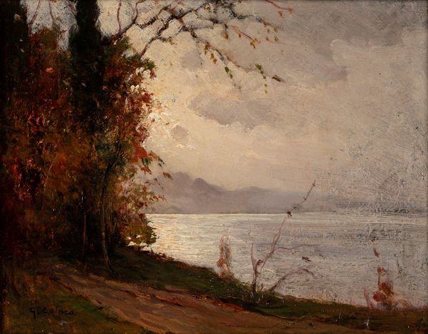 Giovanni Colmo : Verso sera  - Asta Petits-Ma�tres / Arte Figurativa tra XIX e XX Secolo - Parte 1 - Associazione Nazionale - Case d'Asta italiane