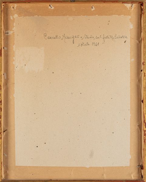 Concetto Maugeri : Ritratto del fratello Salvatore  - Asta Petits-Matres / Arte Figurativa tra XIX e XX Secolo - Parte 1 - Associazione Nazionale - Case d'Asta italiane