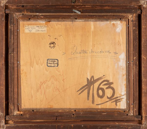 Mario Moretti Foggia : Quattro chiacchiere  - Asta Petits-Ma�tres / Arte Figurativa tra XIX e XX Secolo - Parte 1 - Associazione Nazionale - Case d'Asta italiane