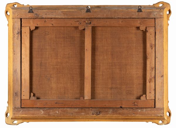 Giuseppe Canella : Paesaggio boscoso con figure e armenti  - Asta Petits-Ma�tres / Arte Figurativa tra XIX e XX Secolo - Parte 1 - Associazione Nazionale - Case d'Asta italiane