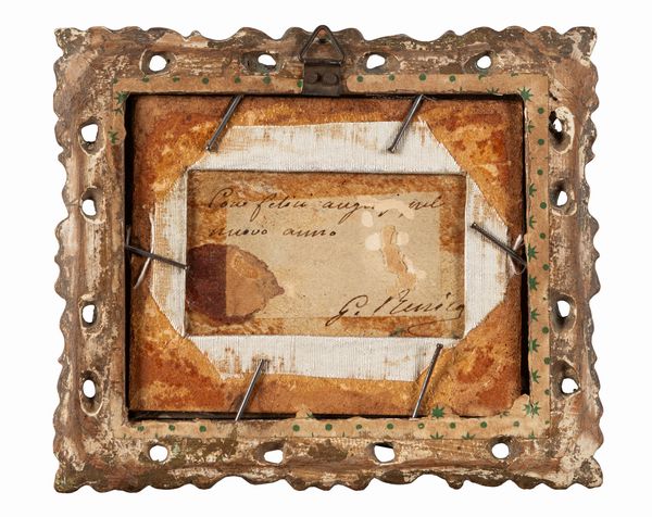 Giovanni Renica : Notturno al porto  - Asta Petits-Ma�tres / Arte Figurativa tra XIX e XX Secolo - Parte 1 - Associazione Nazionale - Case d'Asta italiane