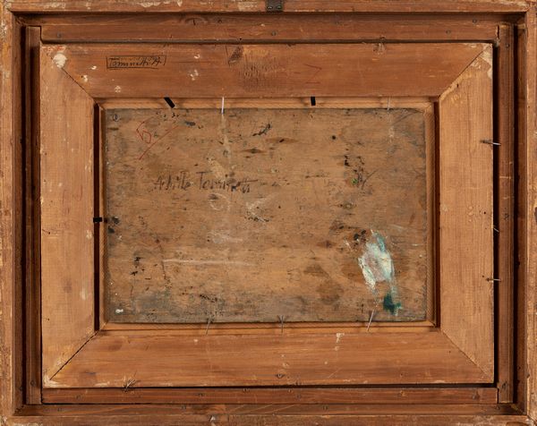 ACHILLE TOMINETTI : Paesaggio con figure  - Asta Petits-Matres / Arte Figurativa tra XIX e XX Secolo - Parte 1 - Associazione Nazionale - Case d'Asta italiane