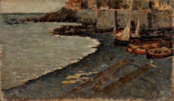 Francesco Filippini : Marina  - Asta Petits-Matres / Arte Figurativa tra XIX e XX Secolo - Parte 1 - Associazione Nazionale - Case d'Asta italiane