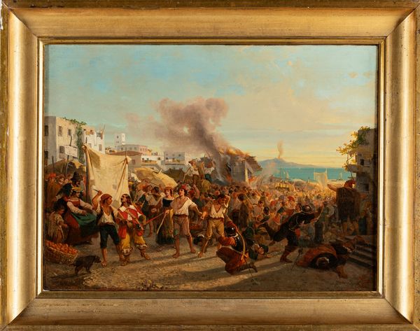 Giulio Gorra : Masaniello e I Vespri Siciliani  - Asta Petits-Matres / Arte Figurativa tra XIX e XX Secolo - Parte 1 - Associazione Nazionale - Case d'Asta italiane