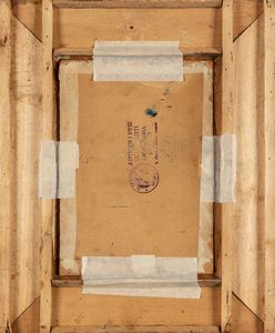 Carlo Ostrogovich : Naviglio a Milano  - Asta Petits-Matres / Arte Figurativa tra XIX e XX Secolo - Parte 1 - Associazione Nazionale - Case d'Asta italiane