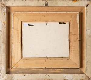 Eugenio Cecconi : Colline toscane  - Asta Petits-Matres / Arte Figurativa tra XIX e XX Secolo - Parte 1 - Associazione Nazionale - Case d'Asta italiane