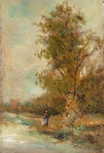 Eugenio Cecconi - Cacciatore in Maremma