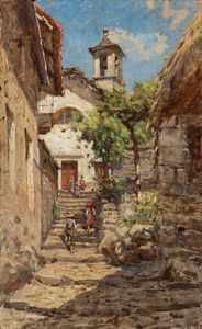 ACHILLE TOMINETTI - Stradetta a Gignese