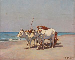 Llewelyn Lloyd - Buoi sulla spiaggia