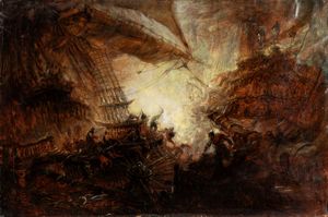 Rudolf Claudus - La battaglia navale