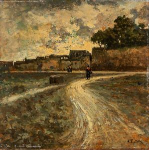 Attilio Pratella - Via Antignano al Vomero Vecchio