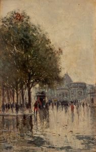 Oscar Ricciardi - Scorcio parigino