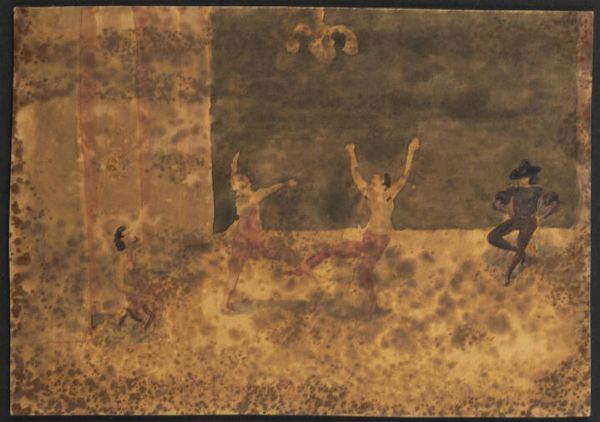 GUSTAVO FOPPIANI Udine (UD) 1925 - 1986 Piacenza : Prova di ballo  - Asta Collezione Vallora - Dipinti - Associazione Nazionale - Case d'Asta italiane