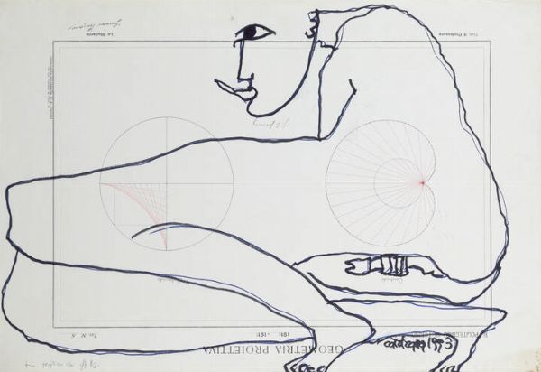 CAROL RAMA Torino 1918 - 2015 : Senza titolo 1993  - Asta Collezione Vallora - Dipinti - Associazione Nazionale - Case d'Asta italiane