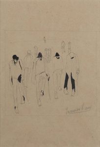 LORENZO VIANI Viareggio (LU) 1882 - 1936 Ostia (RM) - Figure