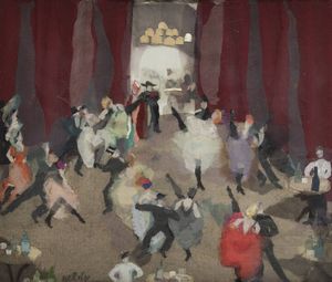 BELDY BELDY MAUGHAM Inghilterra 1874-1972 - Sala da ballo