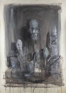 ALESSANDRO PAPETTI Milano 1958 - Senza titolo 1991