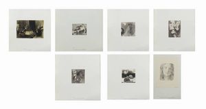 GIANCARLO VITALI Bellano (LC) 1928-2018 - Lotto di sette incisioni con titoli vari