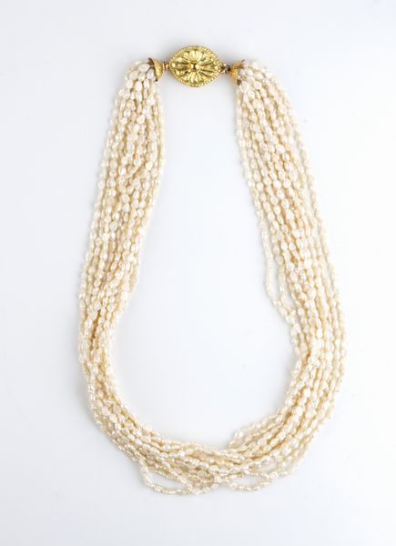 Collana di perle di fiume  - Asta Gioielli e Argenti Moderni e Contemporanei - Associazione Nazionale - Case d'Asta italiane