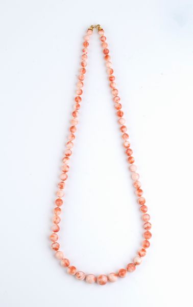 Collana in corallo  - Asta Gioielli e Argenti Moderni e Contemporanei - Associazione Nazionale - Case d'Asta italiane
