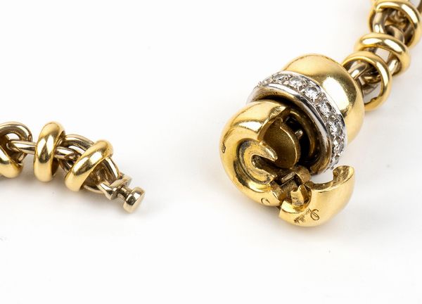 POMELLATO: girocollo in oro e diamanti  - Asta Gioielli e Argenti Moderni e Contemporanei - Associazione Nazionale - Case d'Asta italiane