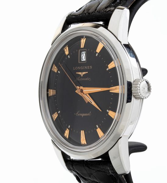 LONGINES Conquest: orologio polso acciaio  - Asta Gioielli e Argenti Moderni e Contemporanei - Associazione Nazionale - Case d'Asta italiane