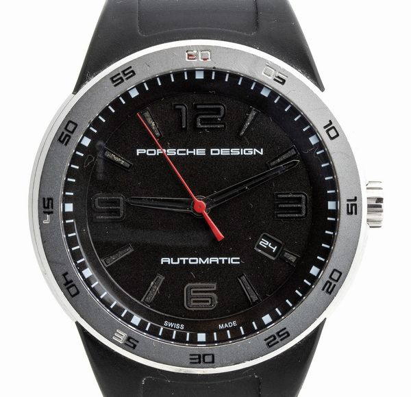 PORSCHE DESIGN FLAT SIX: orologio da polso uomo ref. P63120  - Asta Gioielli e Argenti Moderni e Contemporanei - Associazione Nazionale - Case d'Asta italiane