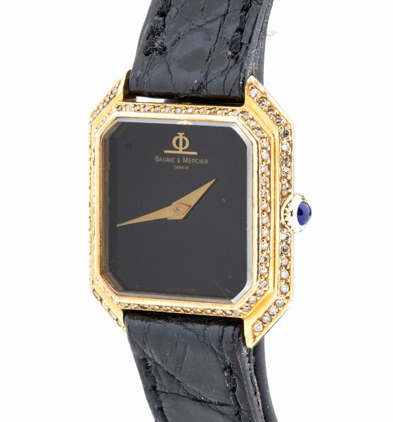 BAUME & MERCIER: orologio polso Lady in oro  - Asta Gioielli e Argenti Moderni e Contemporanei - Associazione Nazionale - Case d'Asta italiane