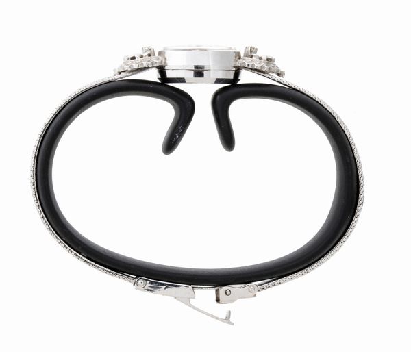 UNITAS: orologio Lady in oro e brillanti, anni' 50  - Asta Gioielli e Argenti Moderni e Contemporanei - Associazione Nazionale - Case d'Asta italiane