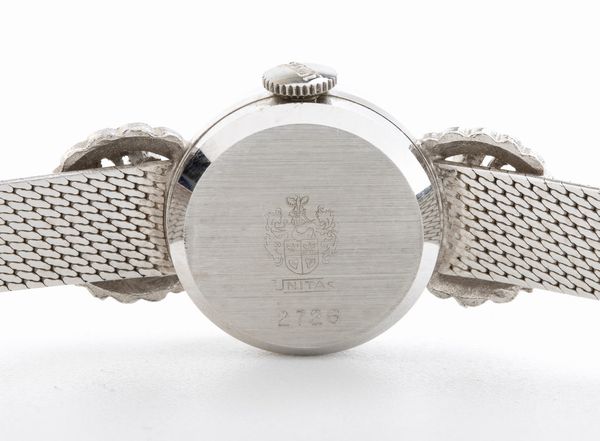 UNITAS: orologio Lady in oro e brillanti, anni' 50  - Asta Gioielli e Argenti Moderni e Contemporanei - Associazione Nazionale - Case d'Asta italiane