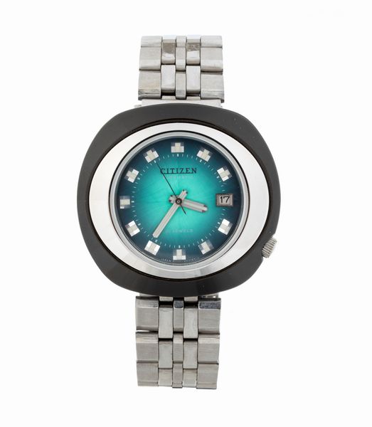 CITIZEN: orologio polso in acciaio, anni '70  - Asta Gioielli e Argenti Moderni e Contemporanei - Associazione Nazionale - Case d'Asta italiane