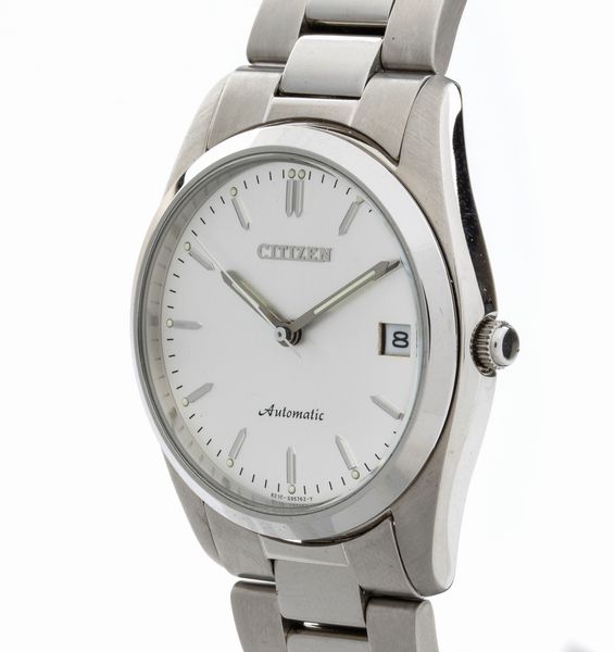 CITIZEN: orologio polso in acciaio  - Asta Gioielli e Argenti Moderni e Contemporanei - Associazione Nazionale - Case d'Asta italiane
