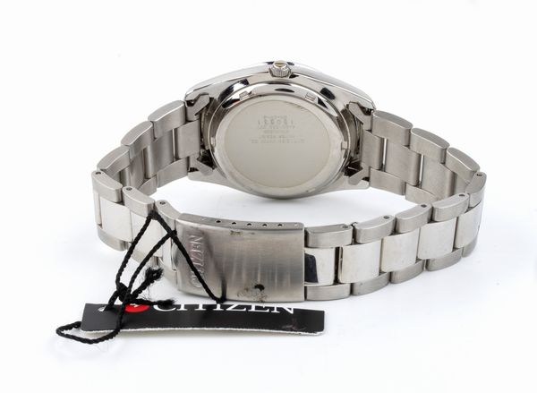 CITIZEN: orologio polso in acciaio  - Asta Gioielli e Argenti Moderni e Contemporanei - Associazione Nazionale - Case d'Asta italiane