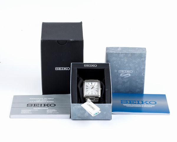 SEIKO: orologio polso in acciaio  - Asta Gioielli e Argenti Moderni e Contemporanei - Associazione Nazionale - Case d'Asta italiane