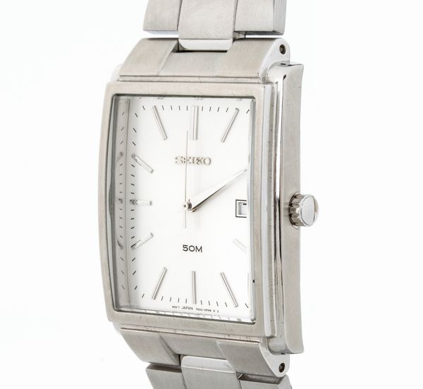 SEIKO: orologio polso in acciaio  - Asta Gioielli e Argenti Moderni e Contemporanei - Associazione Nazionale - Case d'Asta italiane