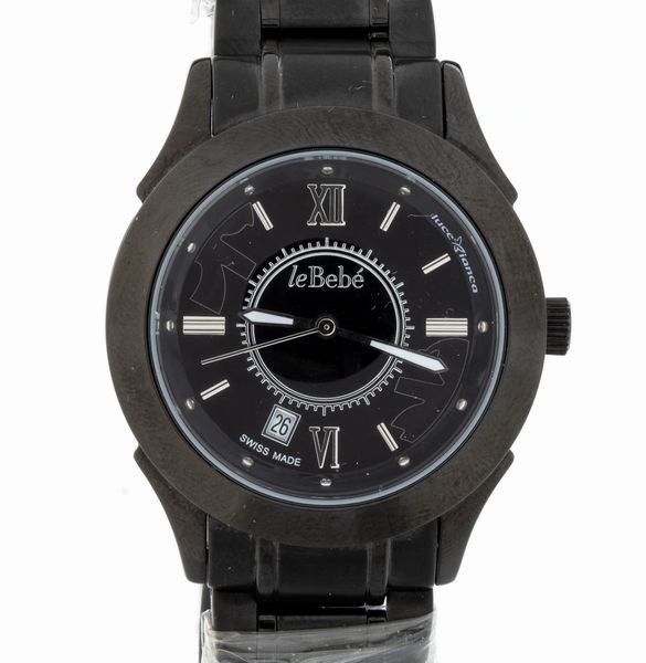 LE BEBE': orologio polso in acciaio  - Asta Gioielli e Argenti Moderni e Contemporanei - Associazione Nazionale - Case d'Asta italiane