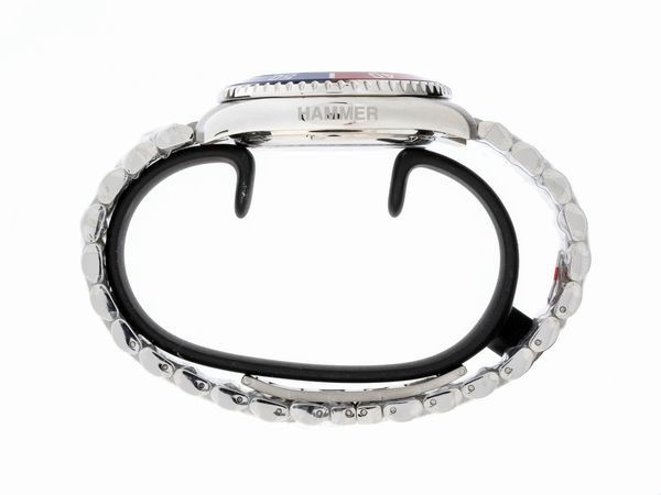 HAMMER: orologio polso in acciaio  - Asta Gioielli e Argenti Moderni e Contemporanei - Associazione Nazionale - Case d'Asta italiane