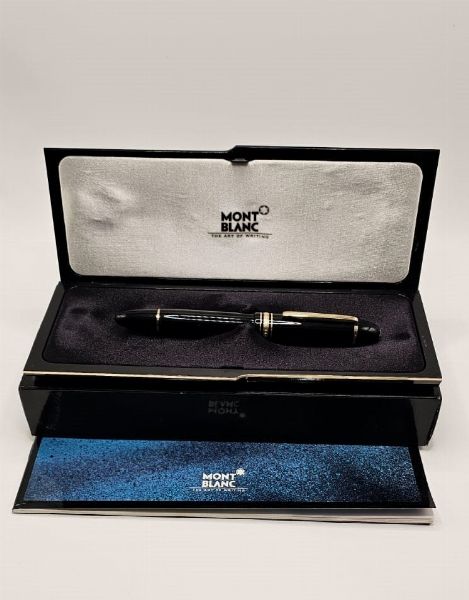 MONTBLANC Meisterstuck 149: penna stilografica, pennino in oro 14K  - Asta Gioielli e Argenti Moderni e Contemporanei - Associazione Nazionale - Case d'Asta italiane