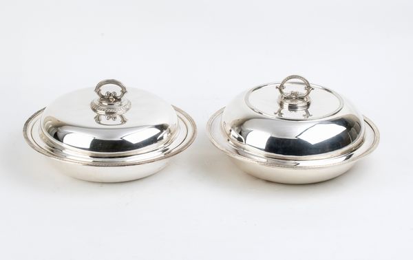 Coppia di legumiere in argento - Italia, met del XX secolo  - Asta Gioielli e Argenti Moderni e Contemporanei - Associazione Nazionale - Case d'Asta italiane