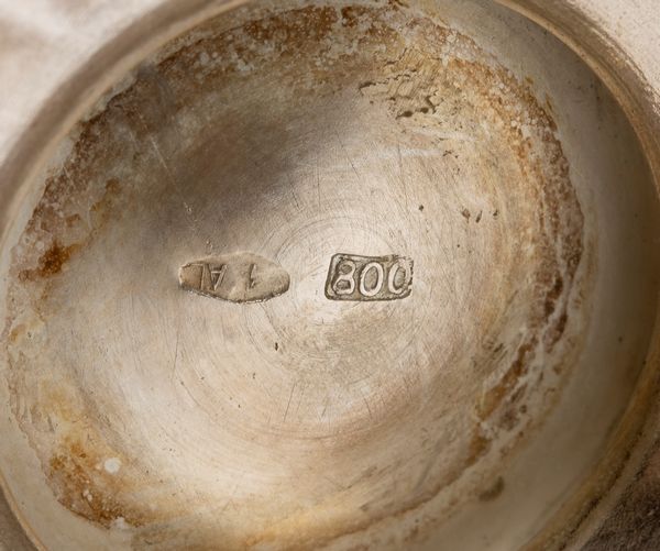 Servizio da t in argento - Italia anni '50, argentiere CESA  - Asta Gioielli e Argenti Moderni e Contemporanei - Associazione Nazionale - Case d'Asta italiane