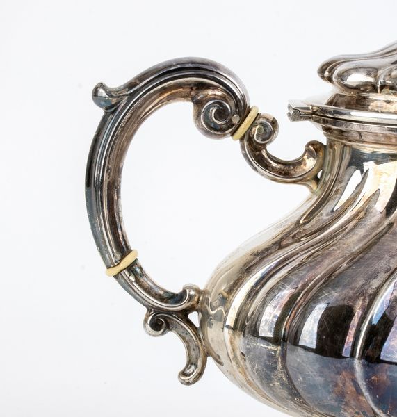 Servizio da t in argento - Italia anni '50, argentiere CESA  - Asta Gioielli e Argenti Moderni e Contemporanei - Associazione Nazionale - Case d'Asta italiane